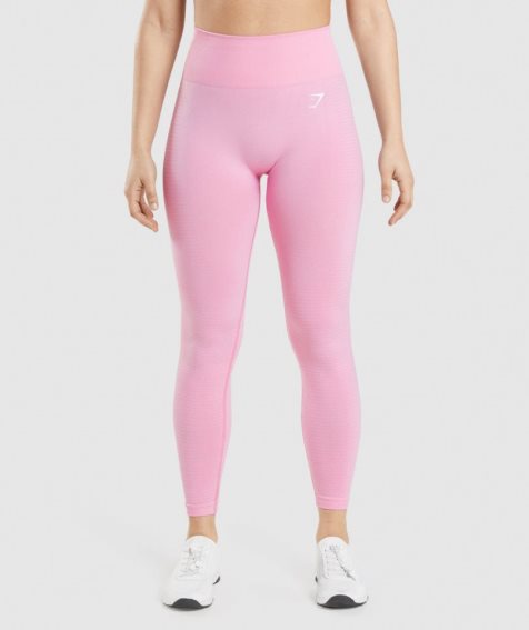 Women's Gymshark Vital Seamless 2.0 Leggings Pink | NZ 8SDTNY